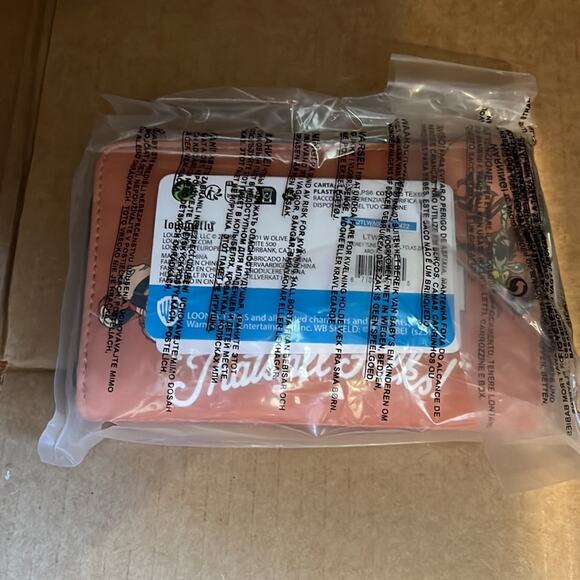 Loungefly Looney Tunes That’s All Folks Zip Around Wallet - Picture 6 of 7